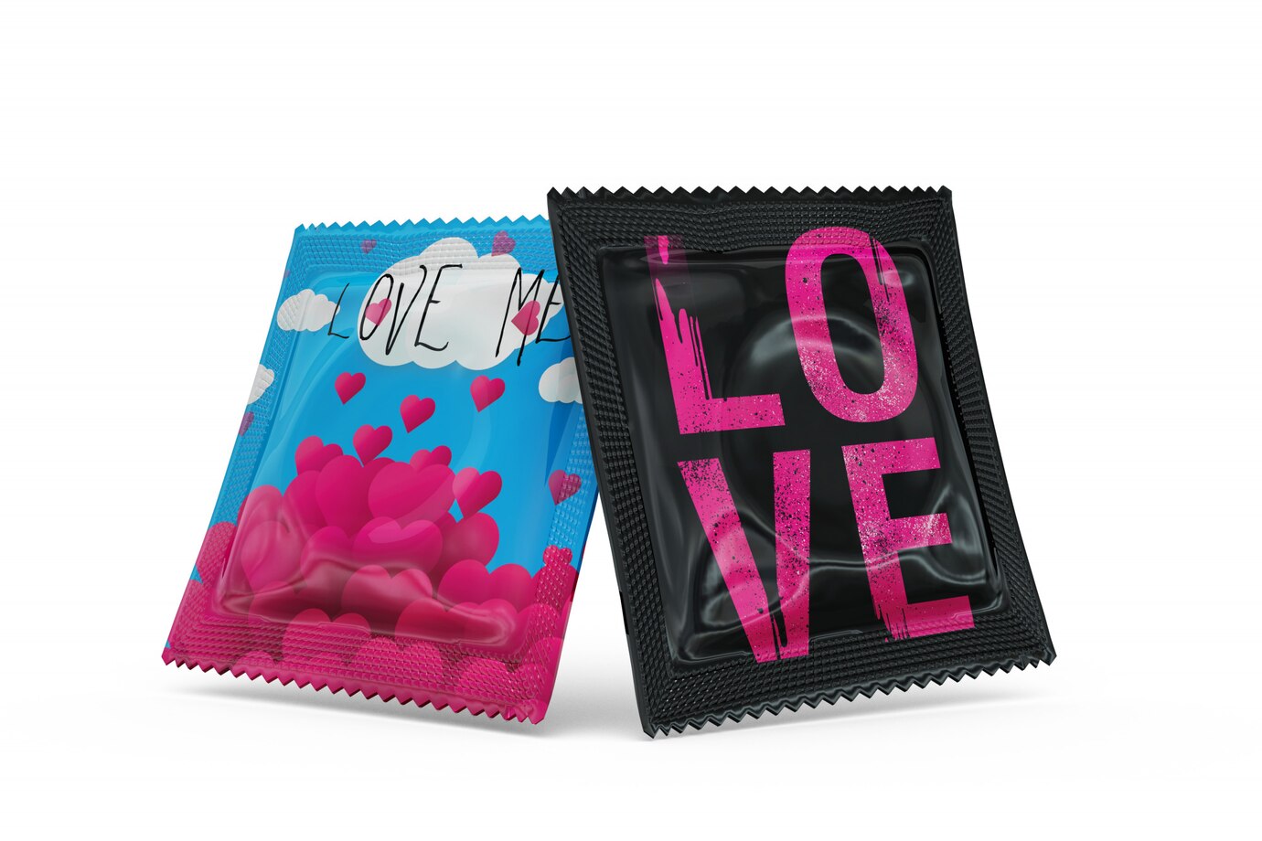 dva prezervativy